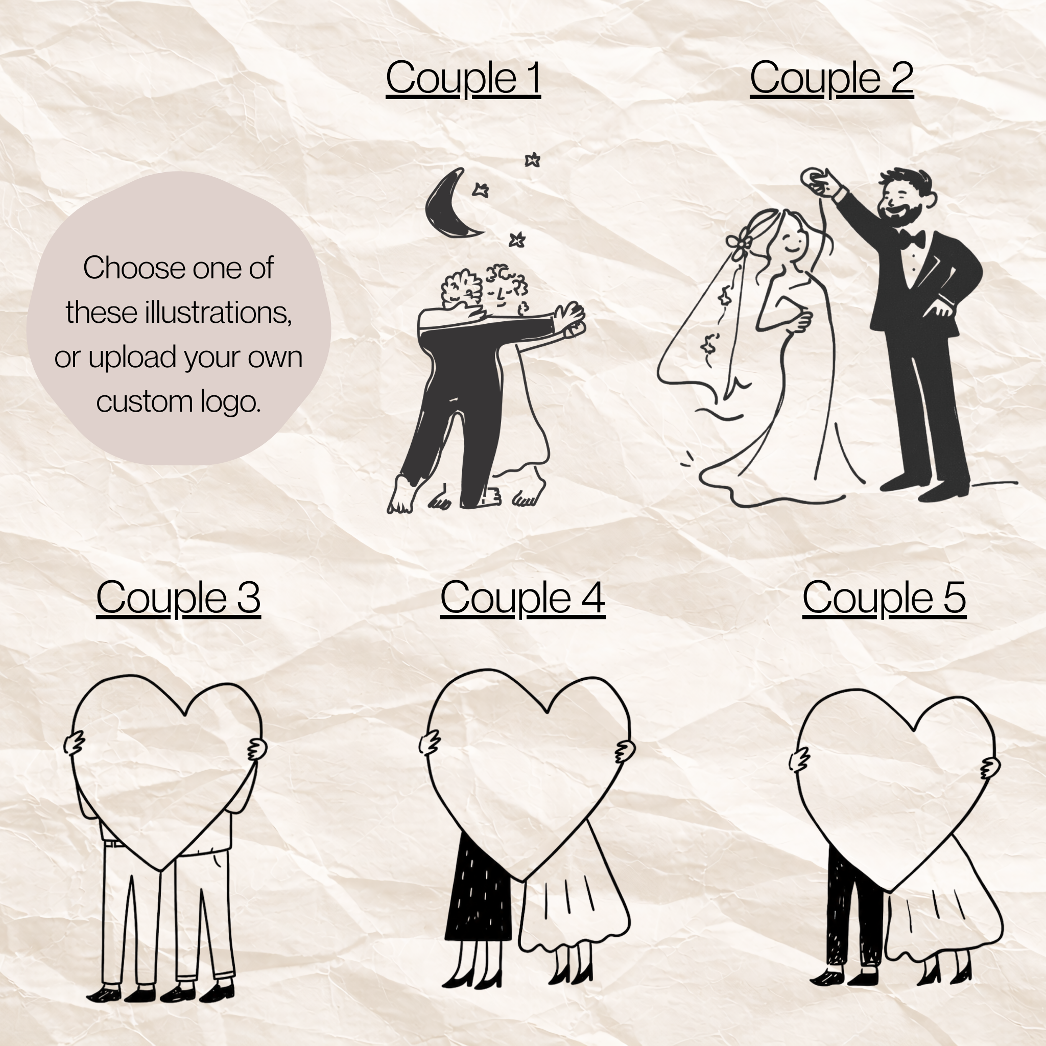 Custom Embroidered Wedding Banner