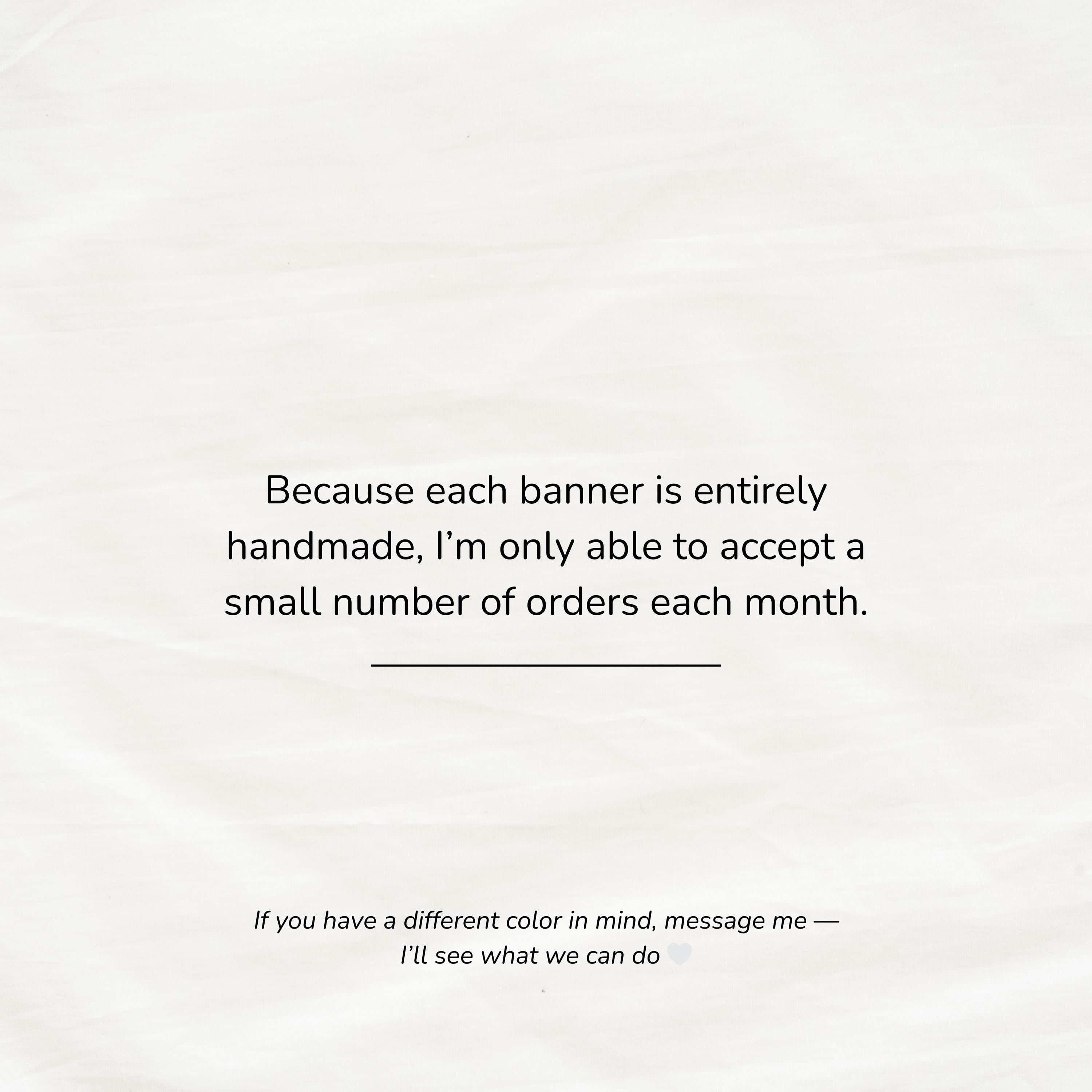 Text message on a light gray background