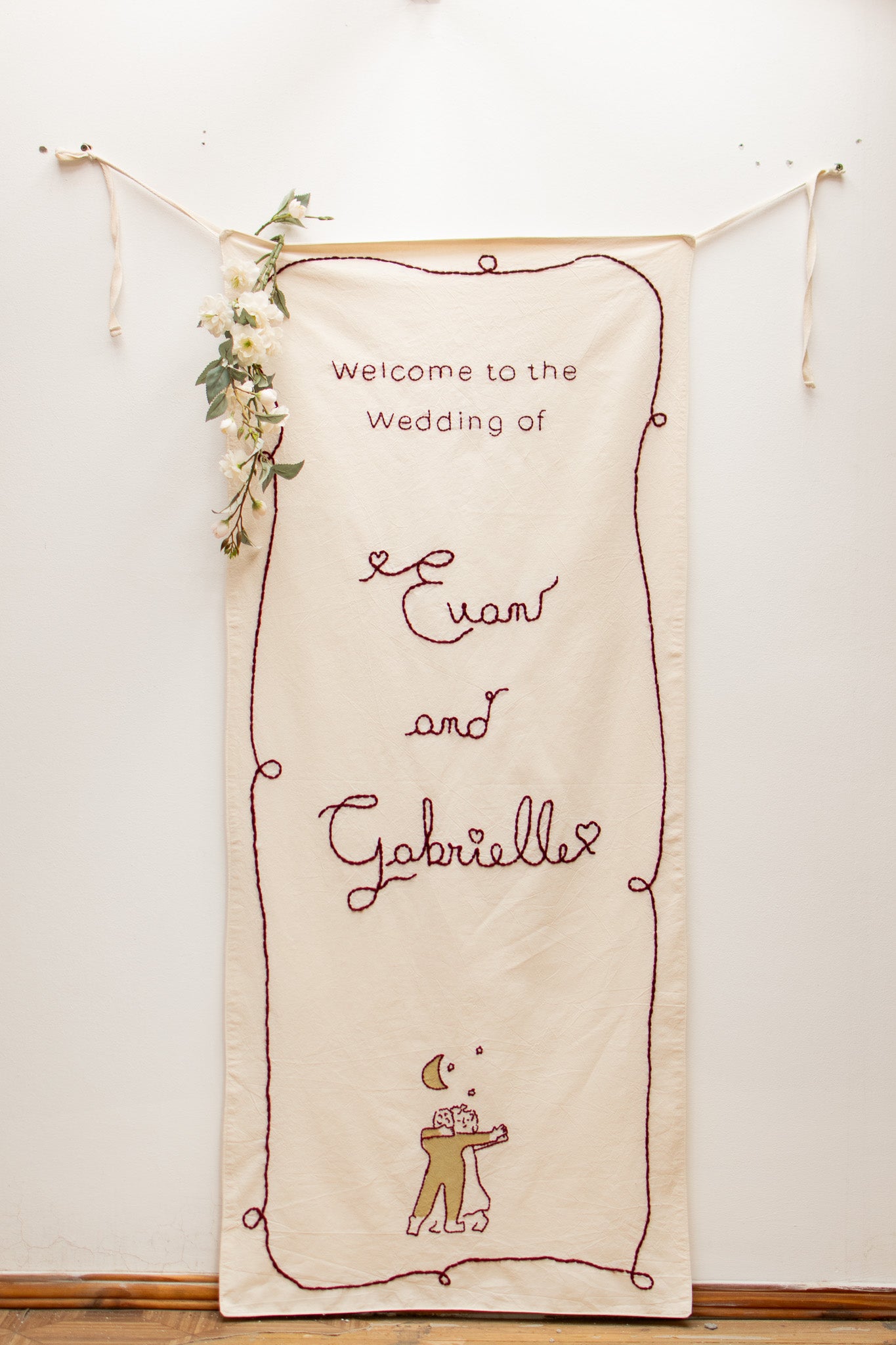 Custom Wedding Welcome Sign